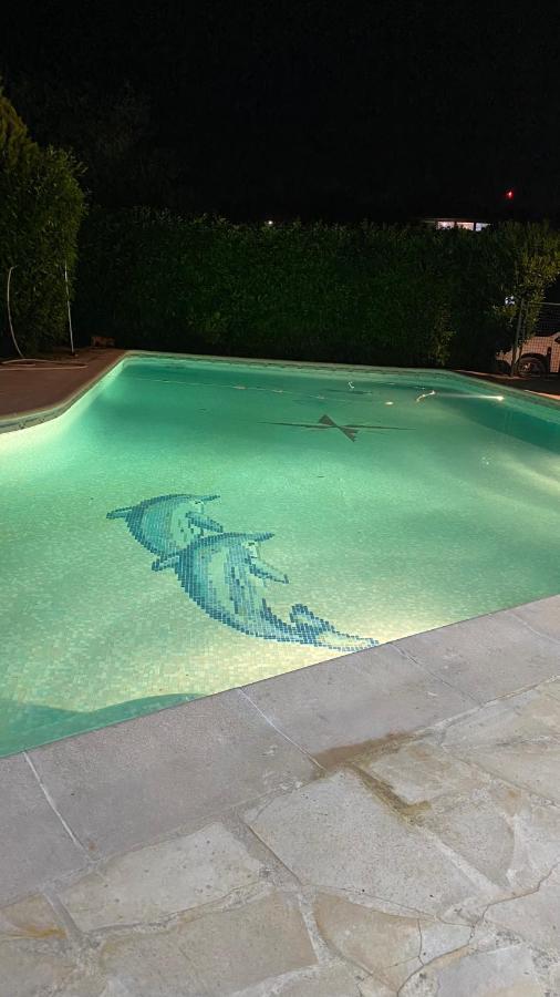 2 Pieces Rdc Villa Piscine La Roquette-sur-Siagne Exteriér fotografie